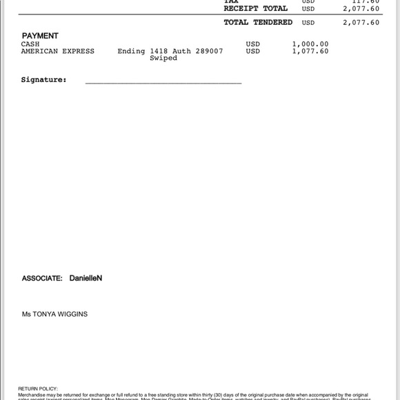 Authentic Louis Vuitton Bag w/ dust bag - Picture 8 of 8